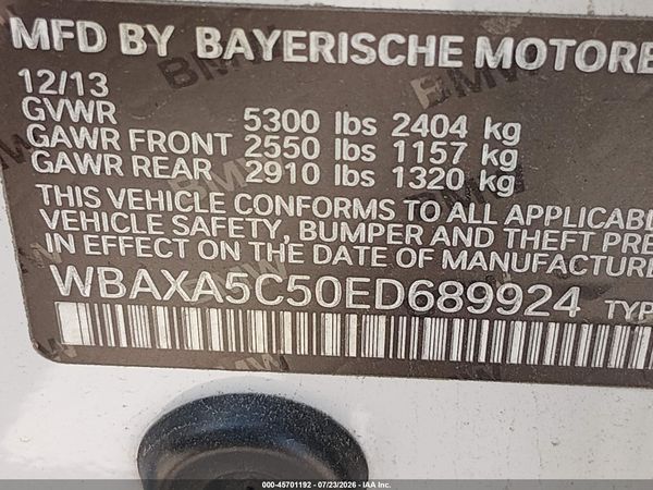 2014 BMW 535D