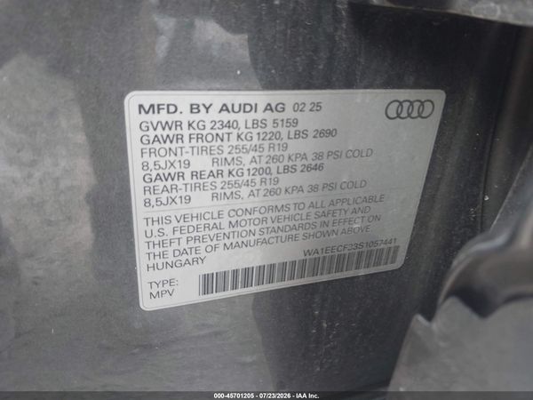 2025 AUDI Q3