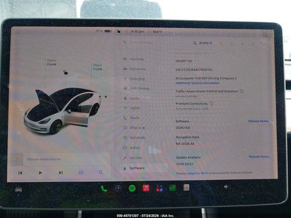 2020 TESLA MODEL 3