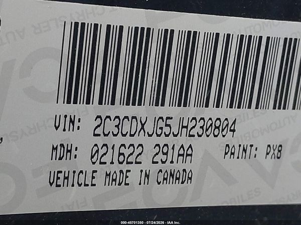 2018 DODGE CHARGER GT AWD