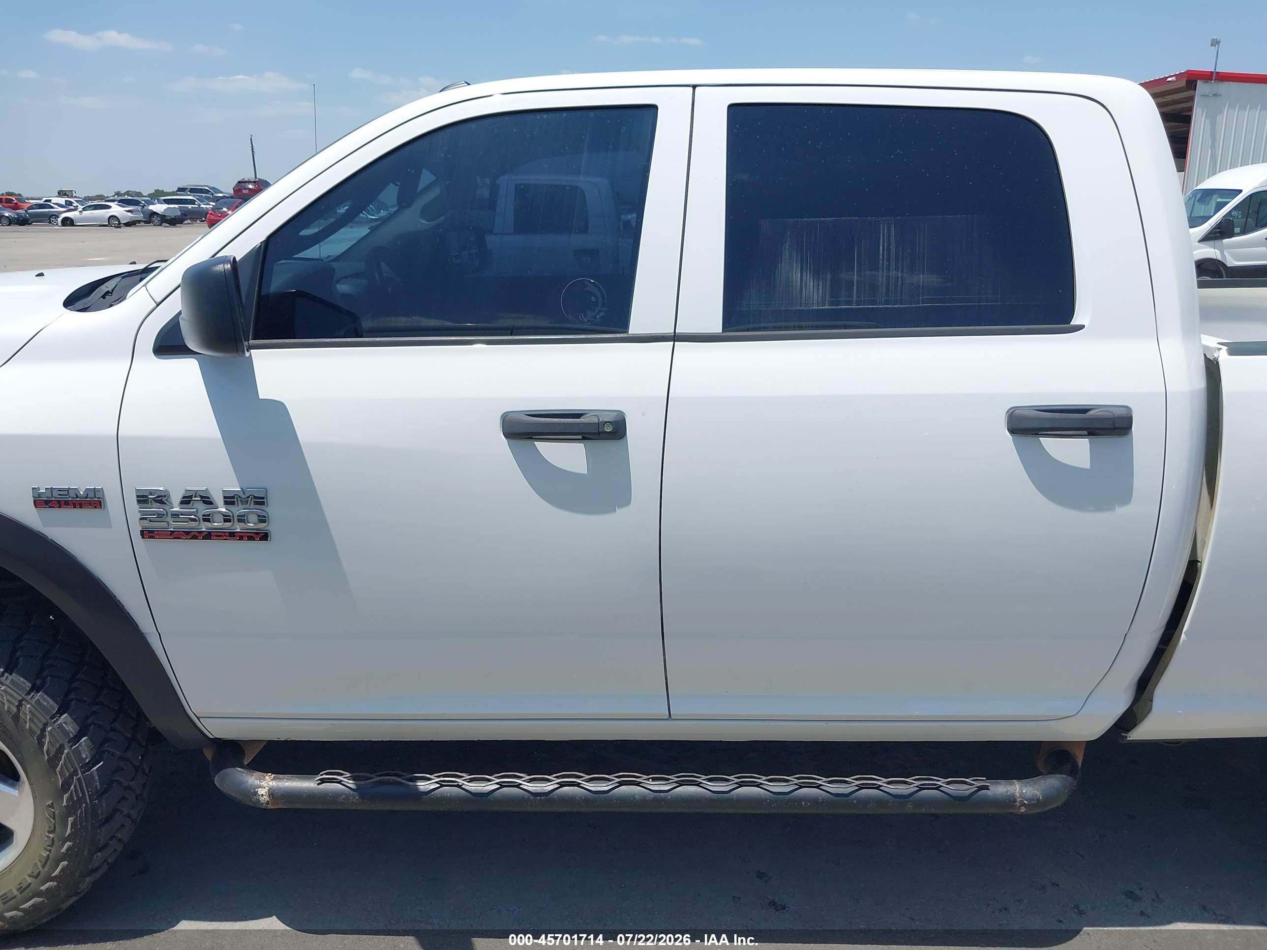 2017 RAM 2500 TRADESMAN  4X4 6'4 BOX