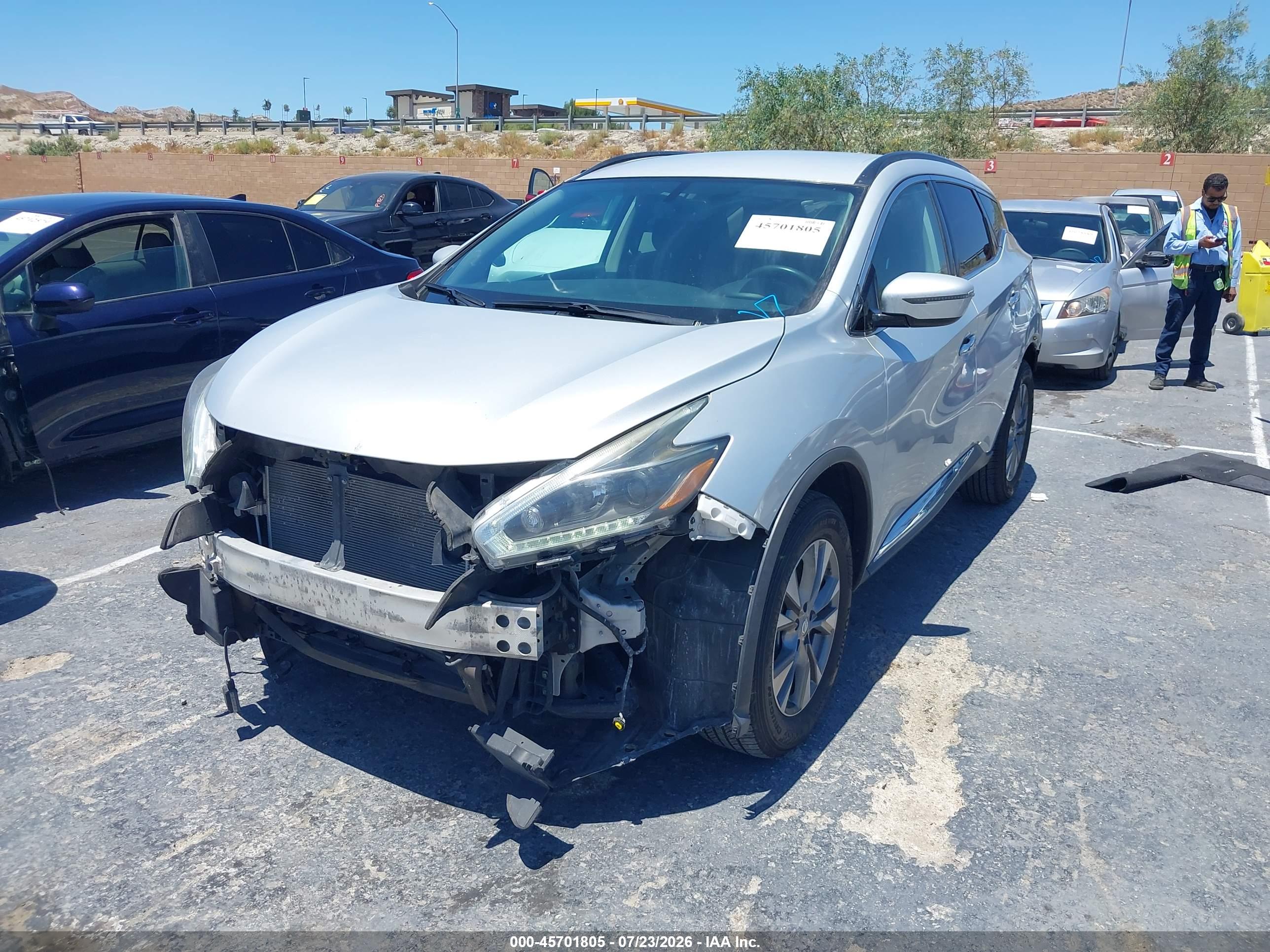 2018 NISSAN MURANO SV — I2
