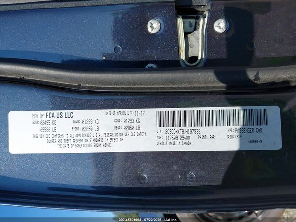 2018 DODGE CHARGER POLICE AWD