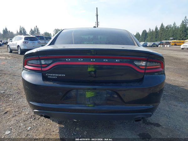 2018 DODGE CHARGER POLICE AWD