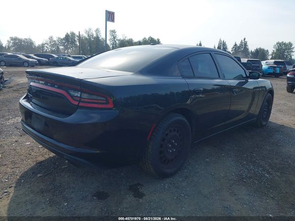 2018 DODGE CHARGER POLICE AWD
