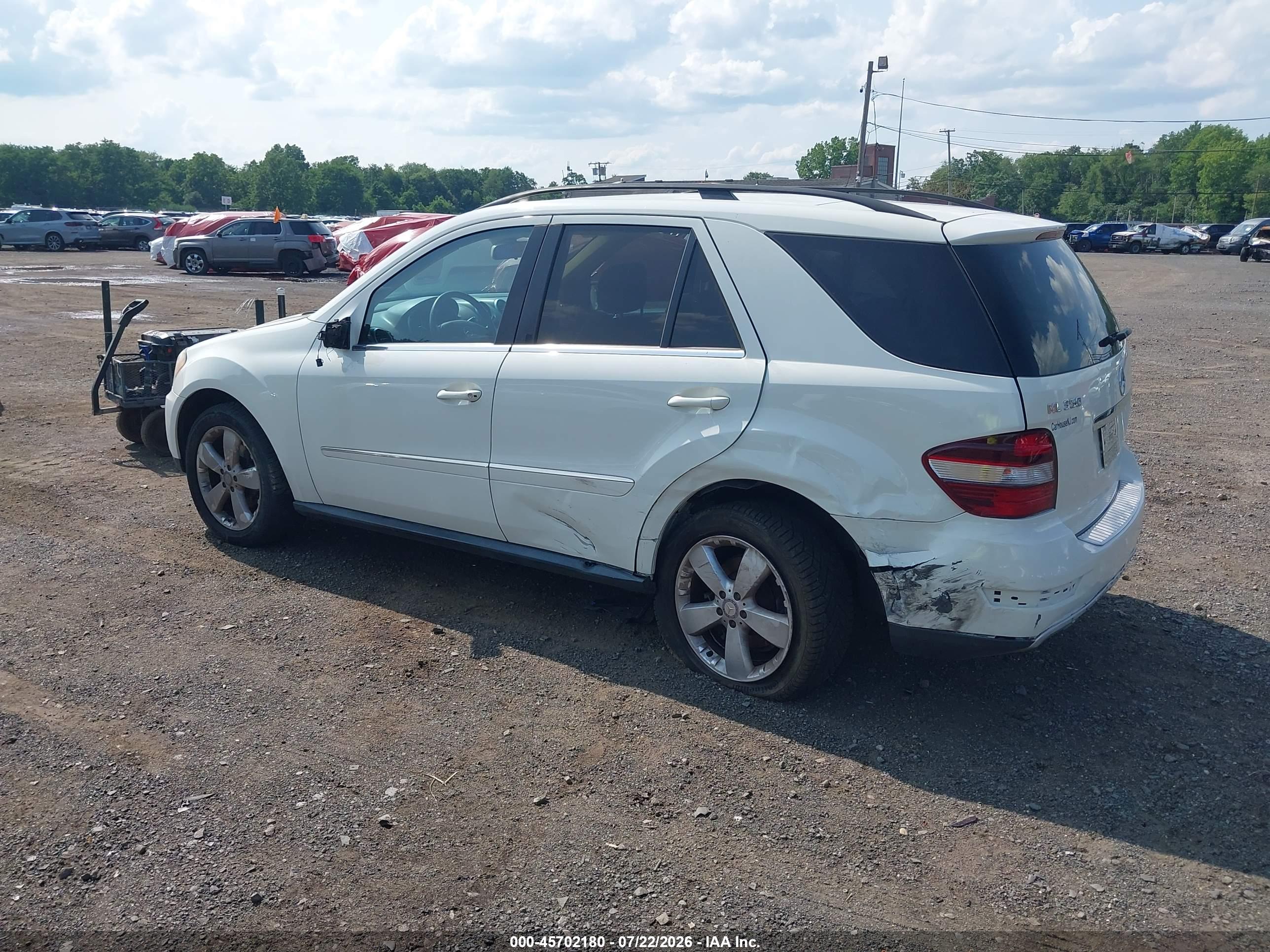2010 MERCEDES-BENZ ML 350 ML350 4-MATIC