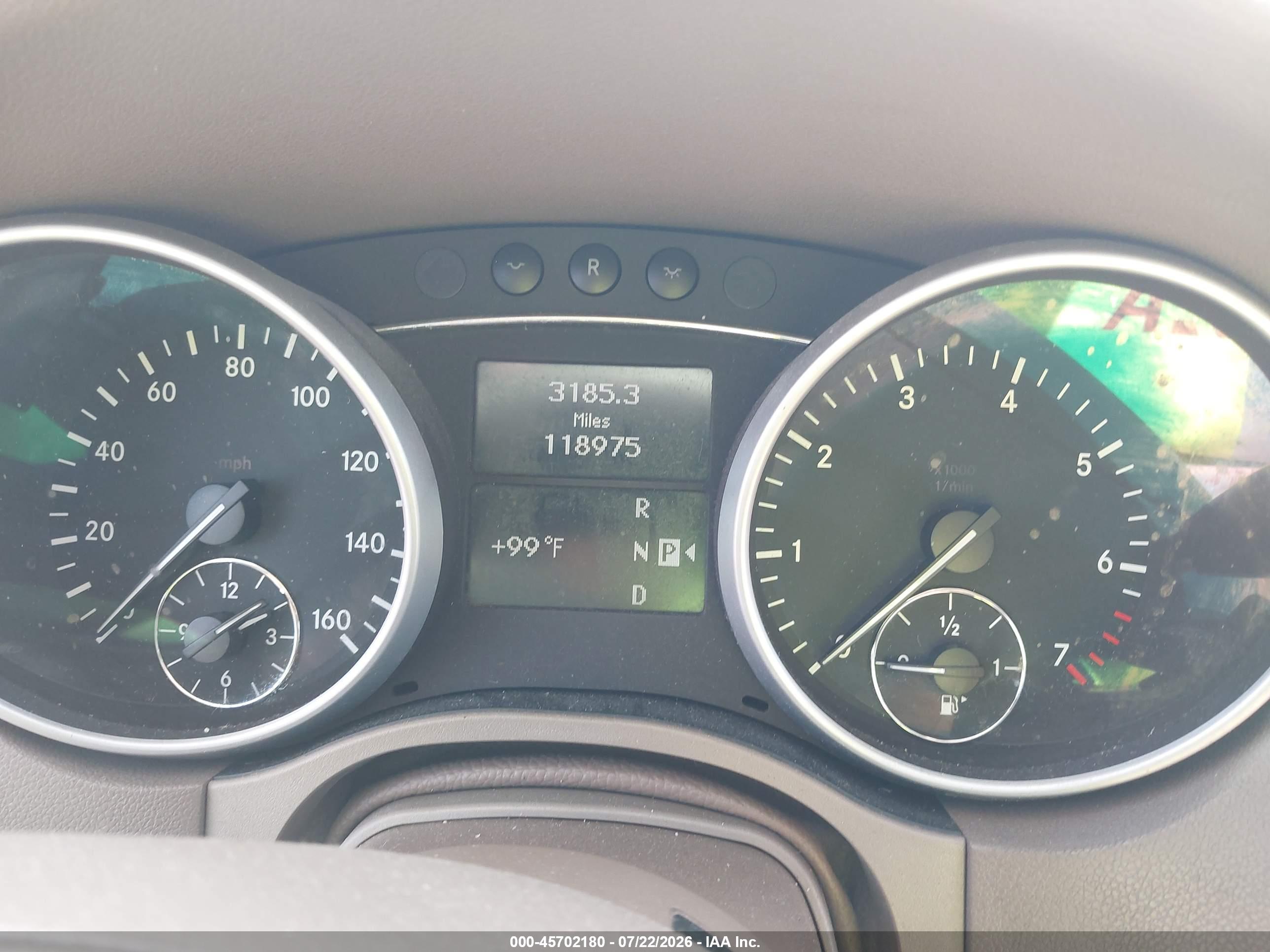 2010 MERCEDES-BENZ ML 350 ML350 4-MATIC