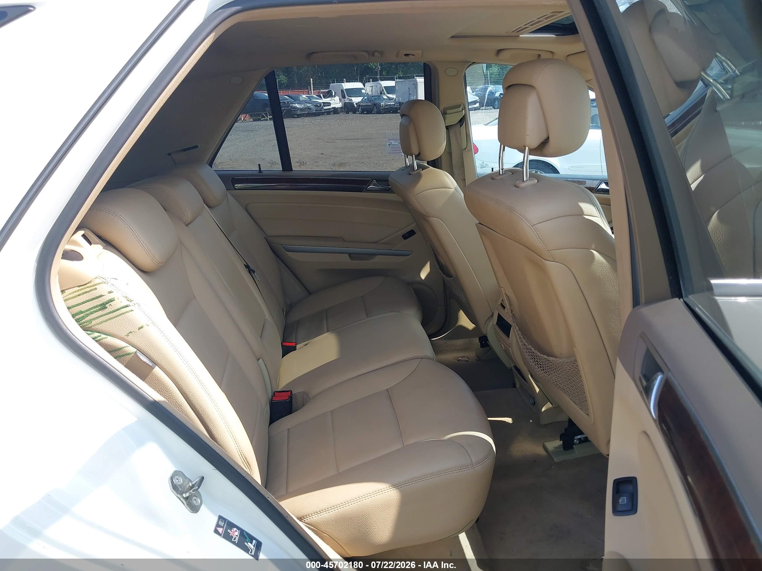2010 MERCEDES-BENZ ML 350 ML350 4-MATIC