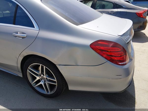 2015 MERCEDES-BENZ S 550 S550