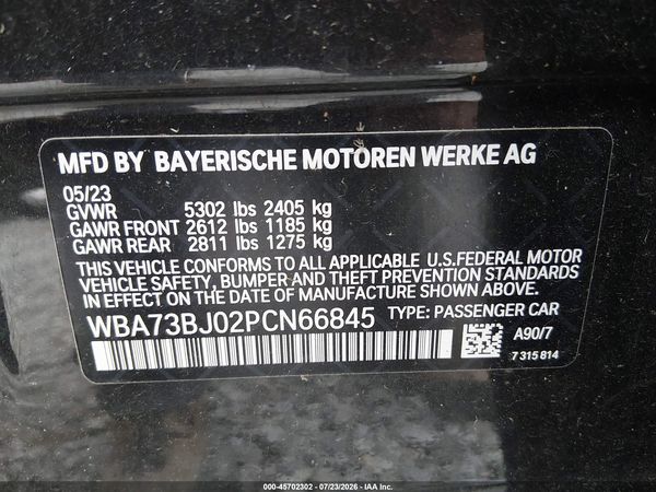 2023 BMW 540 I XDRIVE
