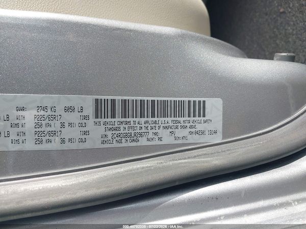 2018 DODGE GRAND CARAVAN SE