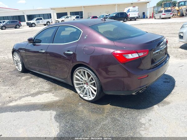 2016 MASERATI GHIBLI