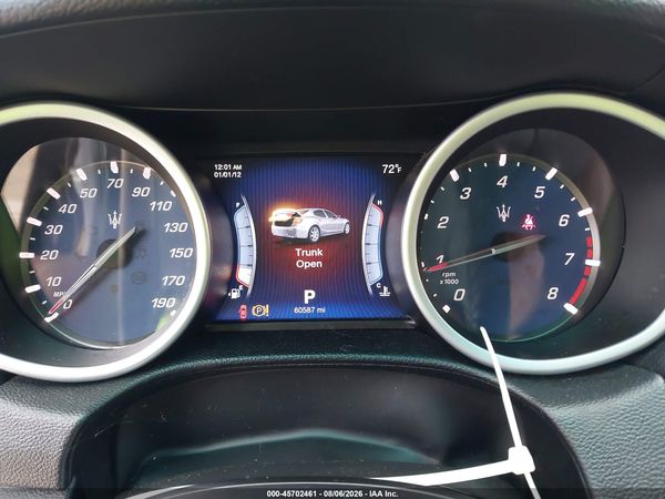 2016 MASERATI GHIBLI