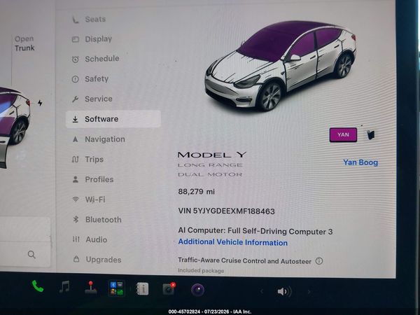 2021 TESLA MODEL Y