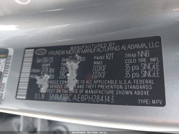 2023 HYUNDAI TUCSON SEL