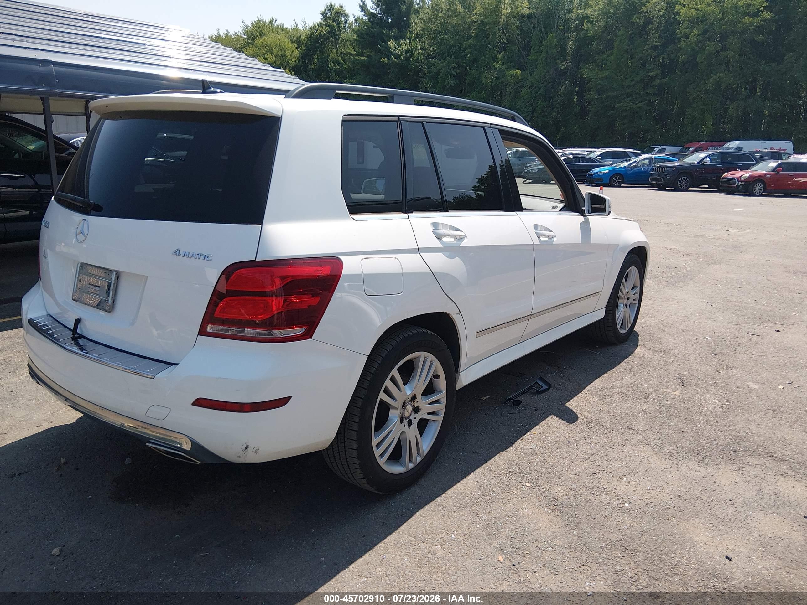 2014 MERCEDES-BENZ GLK 350 4MATIC