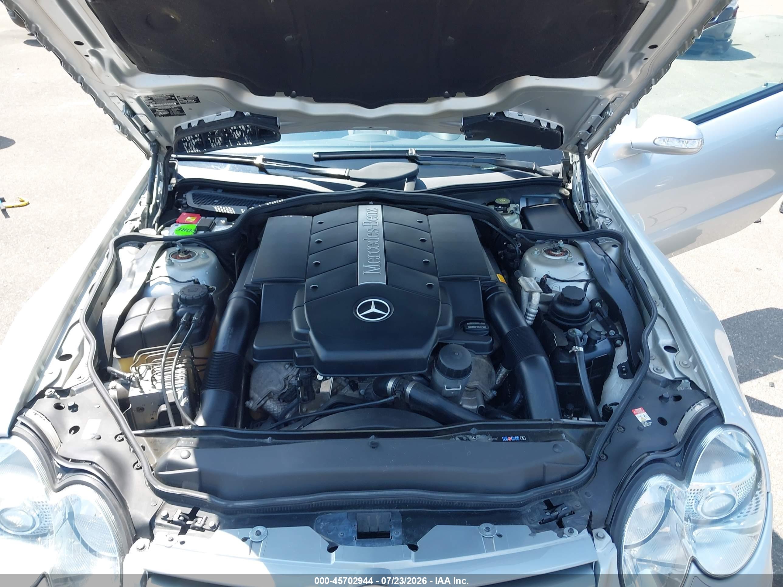 2003 MERCEDES-BENZ SL 500 SL500