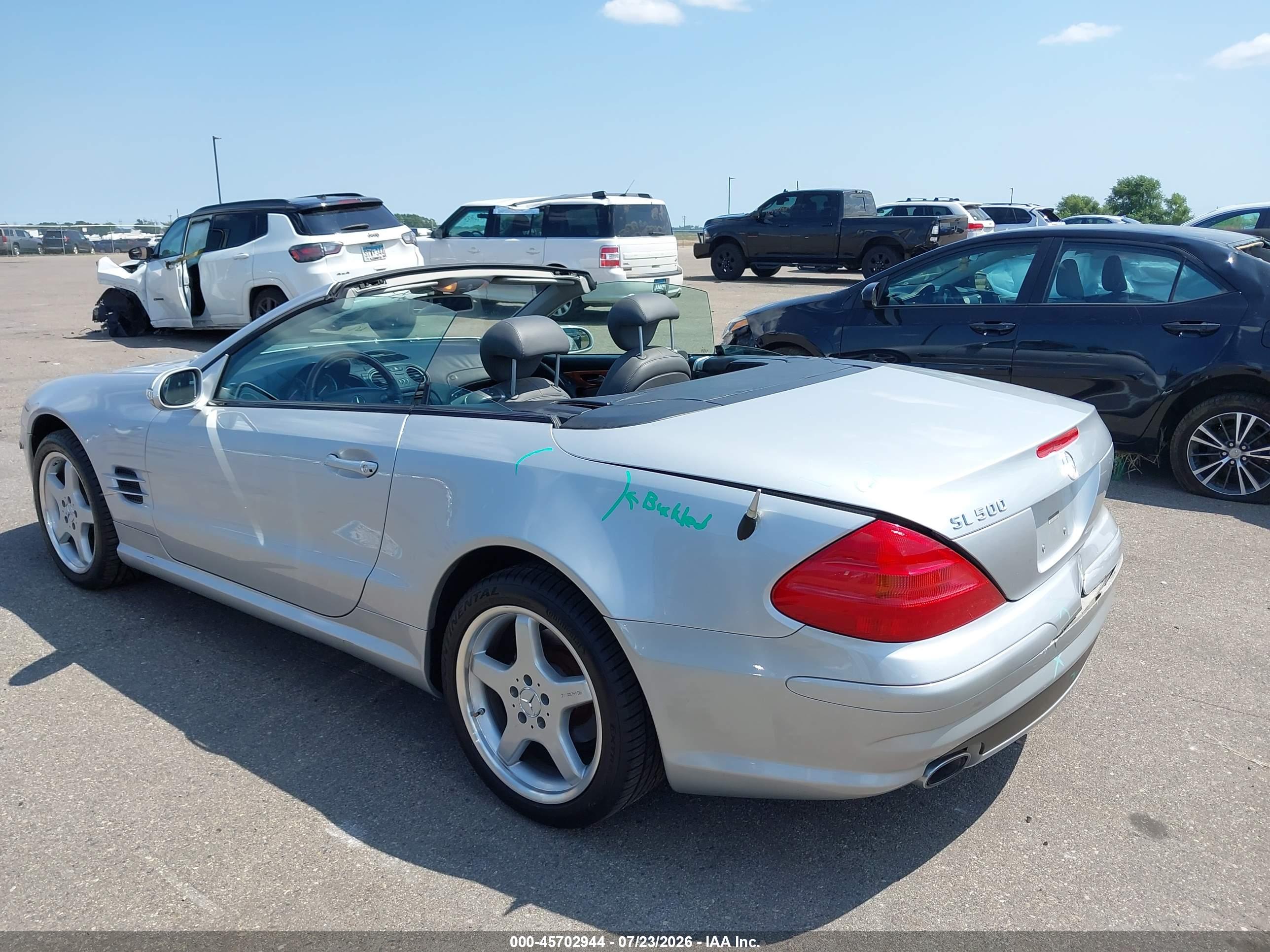 2003 MERCEDES-BENZ SL 500 SL500