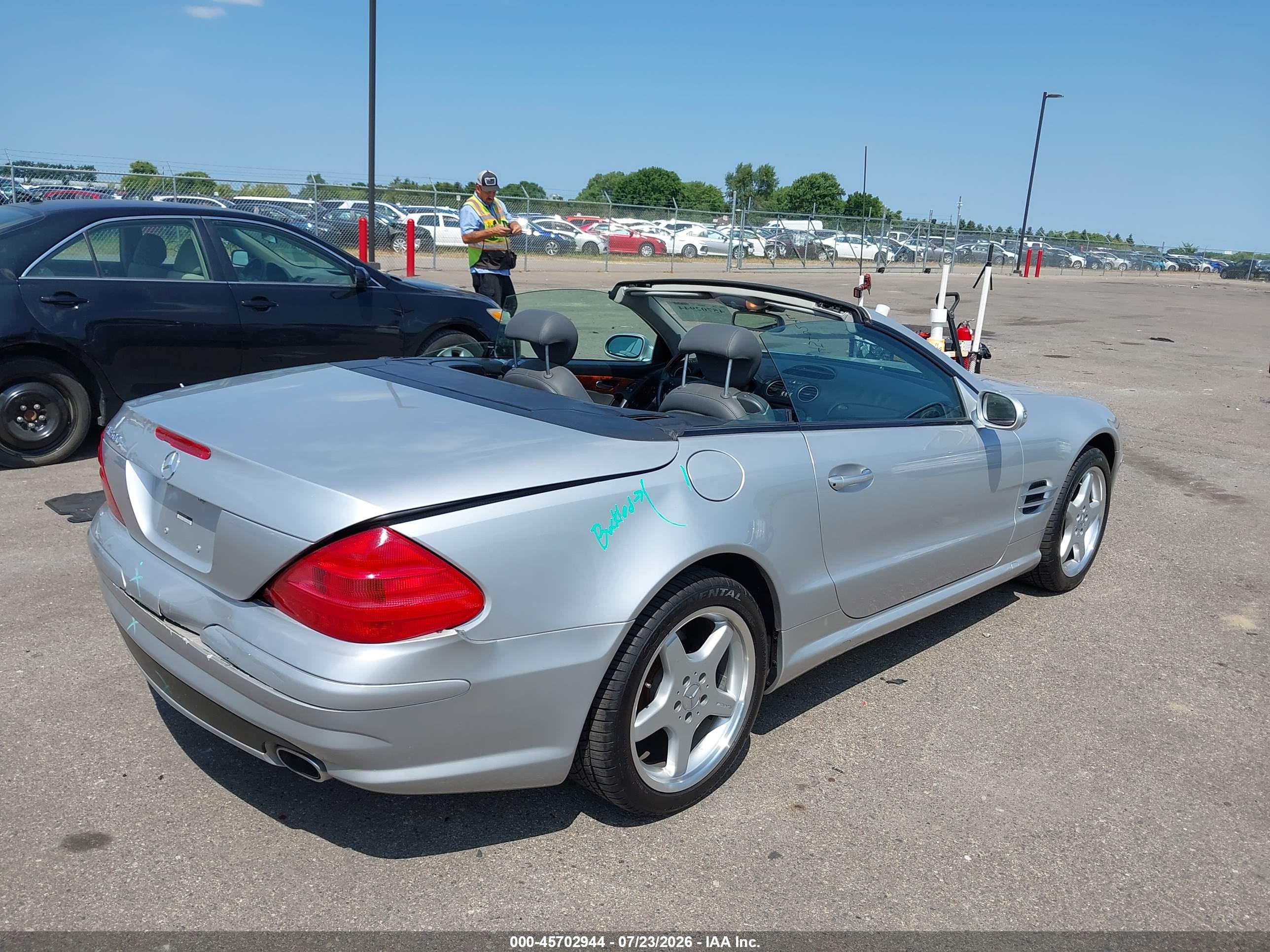 2003 MERCEDES-BENZ SL 500 SL500