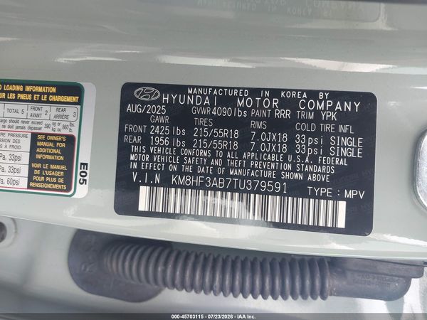 2026 HYUNDAI KONA SEL SPORT