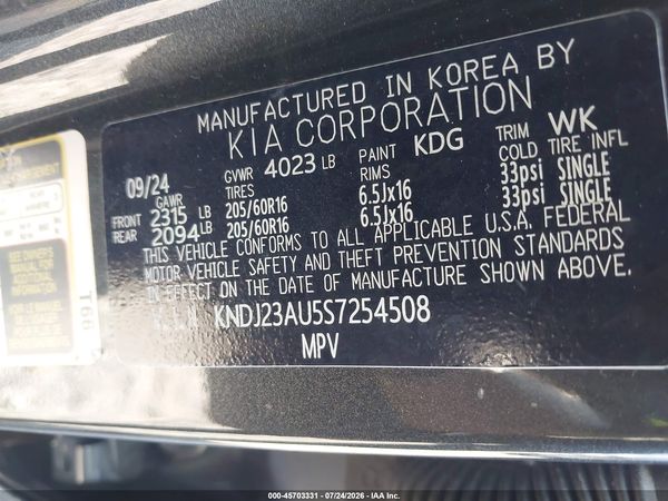 2025 KIA SOUL LX