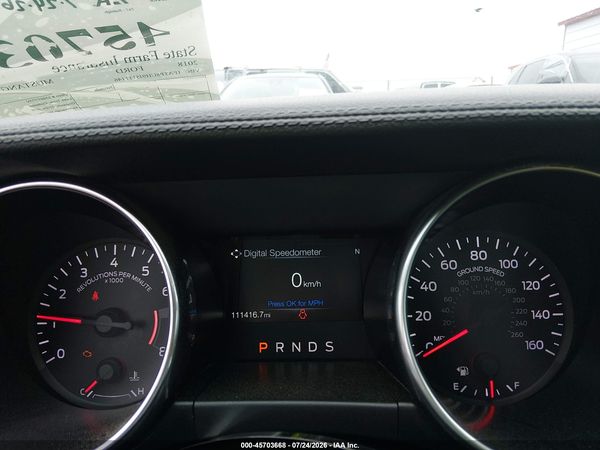 2018 FORD MUSTANG ECOBOOST PREMIUM