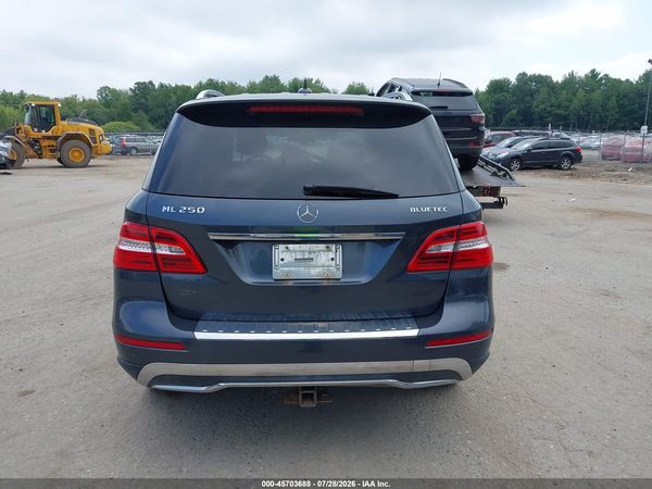 2015 MERCEDES-BENZ ML 250 BLUETEC 4MATIC