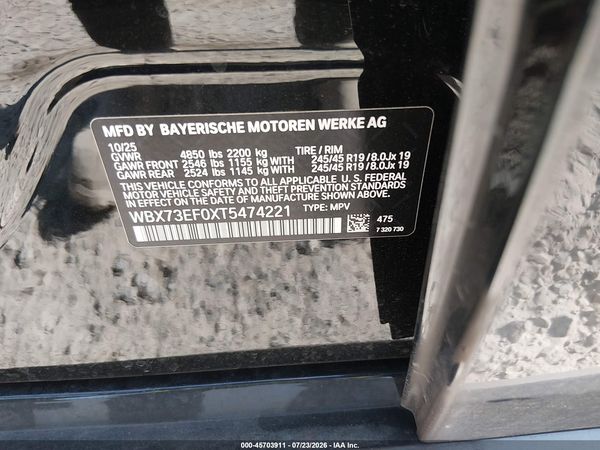 2026 BMW X1 XDRIVE28I — I9