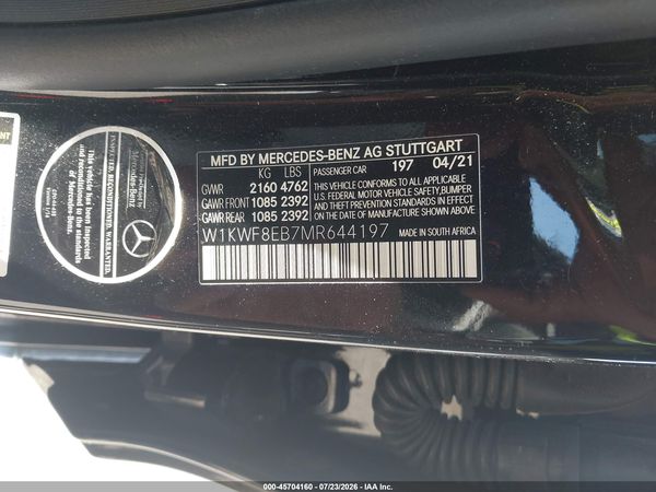2021 MERCEDES-BENZ C 300 4MATIC