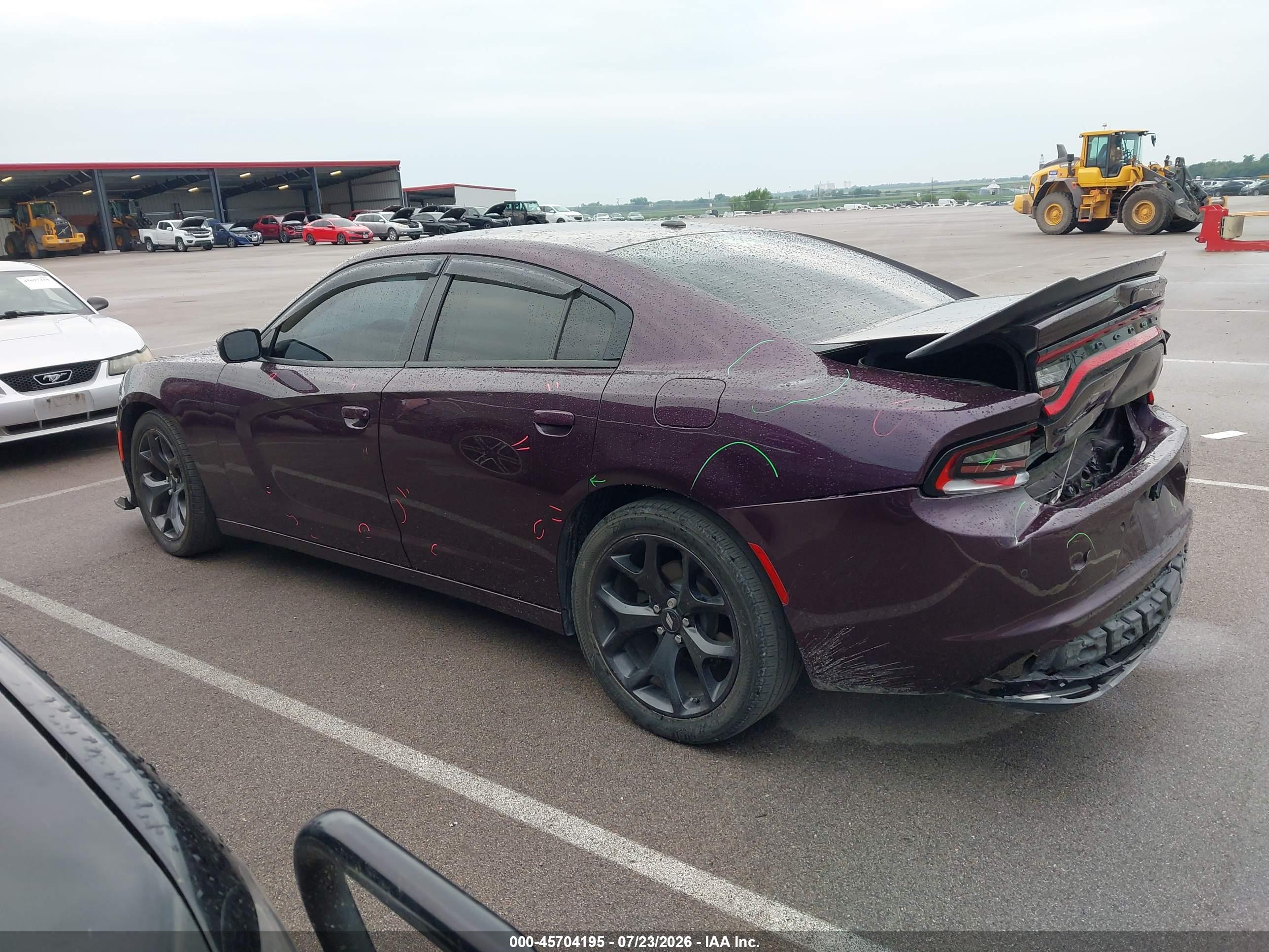 2020 DODGE CHARGER SXT RWD