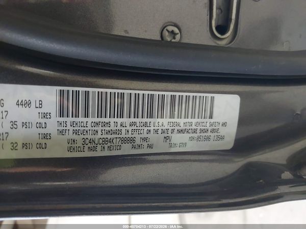 2019 JEEP COMPASS LATITUDE FWD