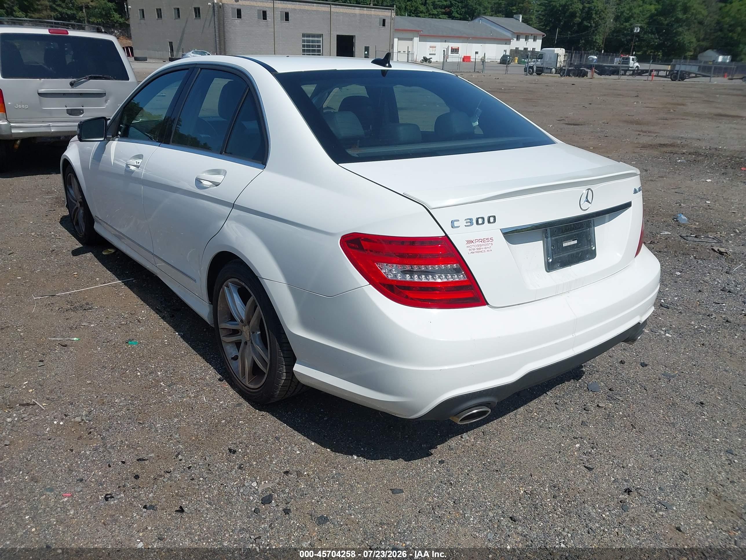 2014 MERCEDES-BENZ C 300 SPORT 4MATIC