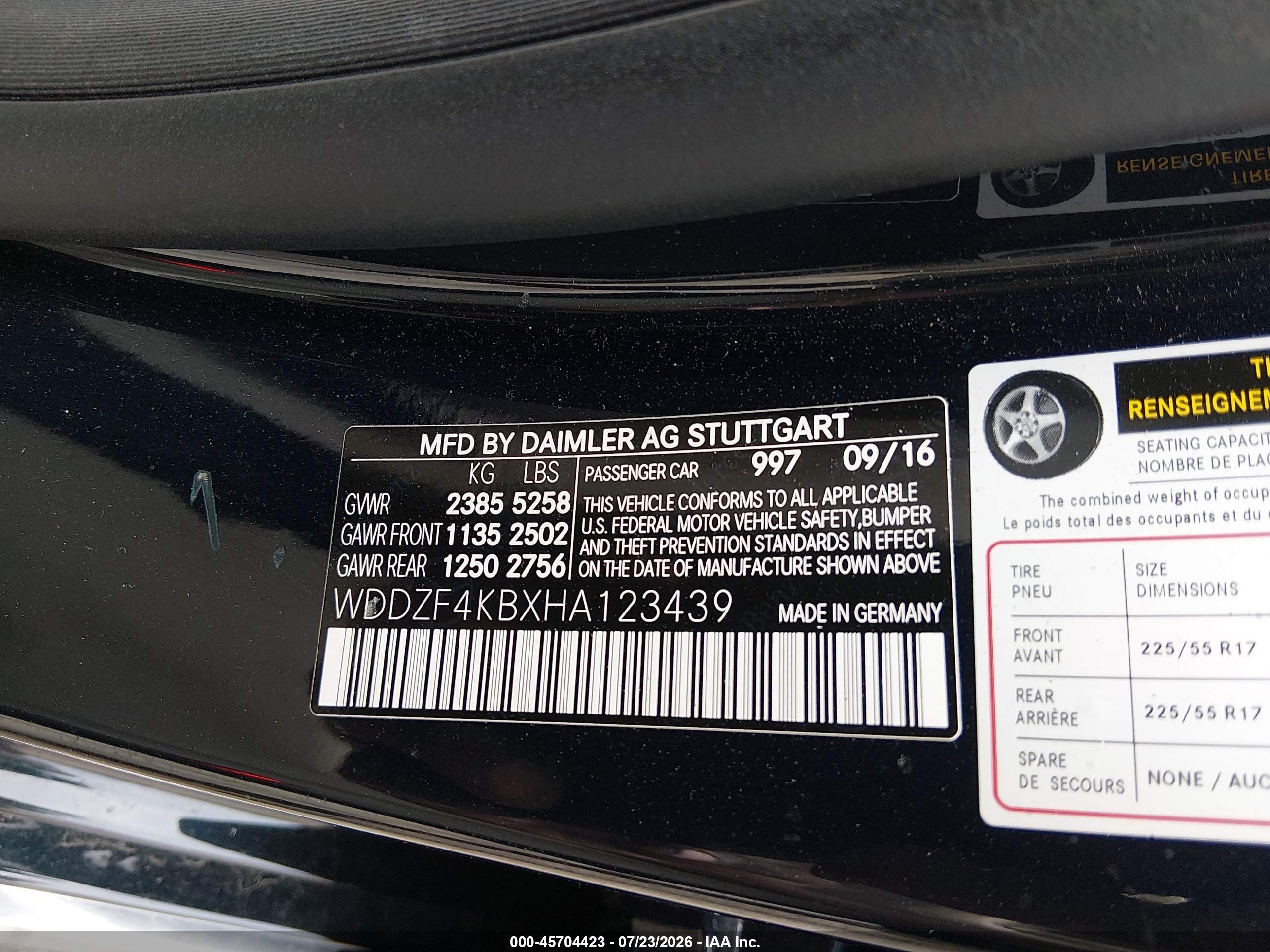 2017 MERCEDES-BENZ E 300 4MATIC