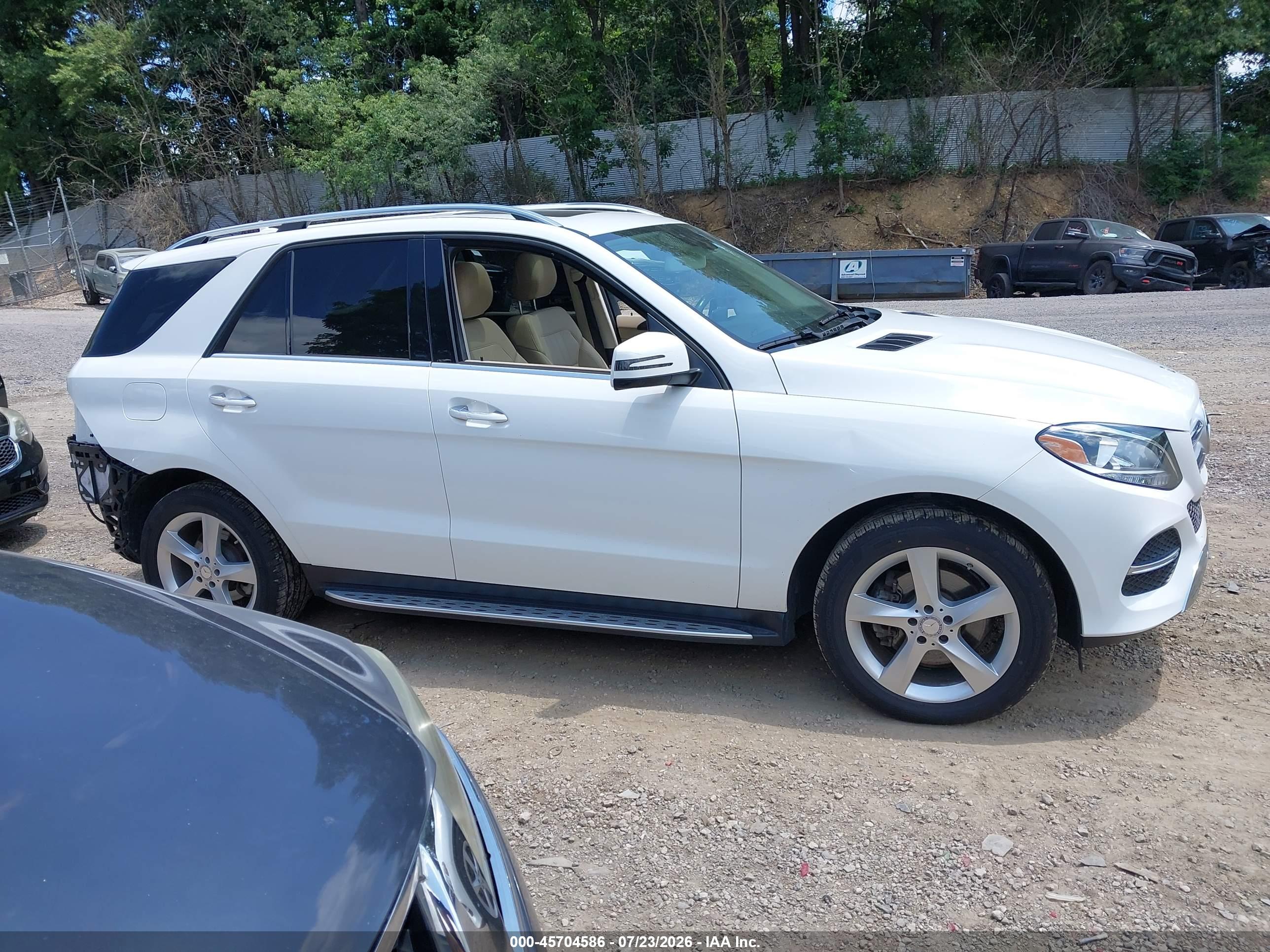 2016 MERCEDES-BENZ GLE 350 4MATIC