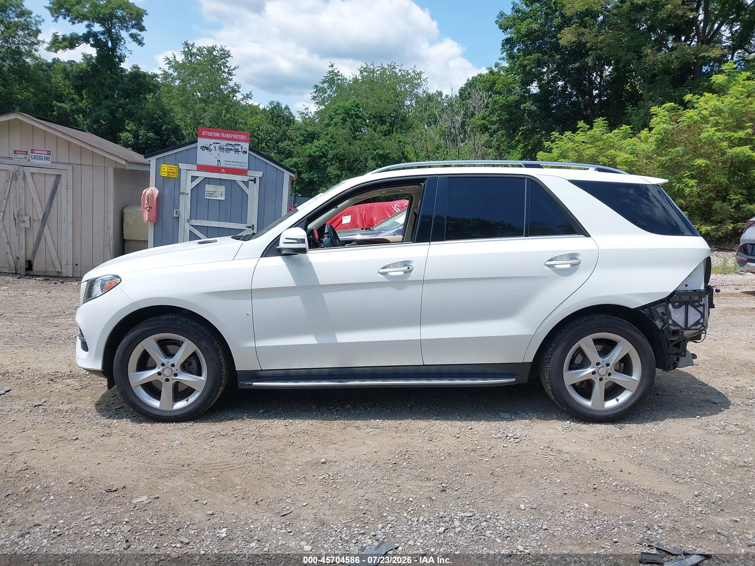 2016 MERCEDES-BENZ GLE 350 4MATIC