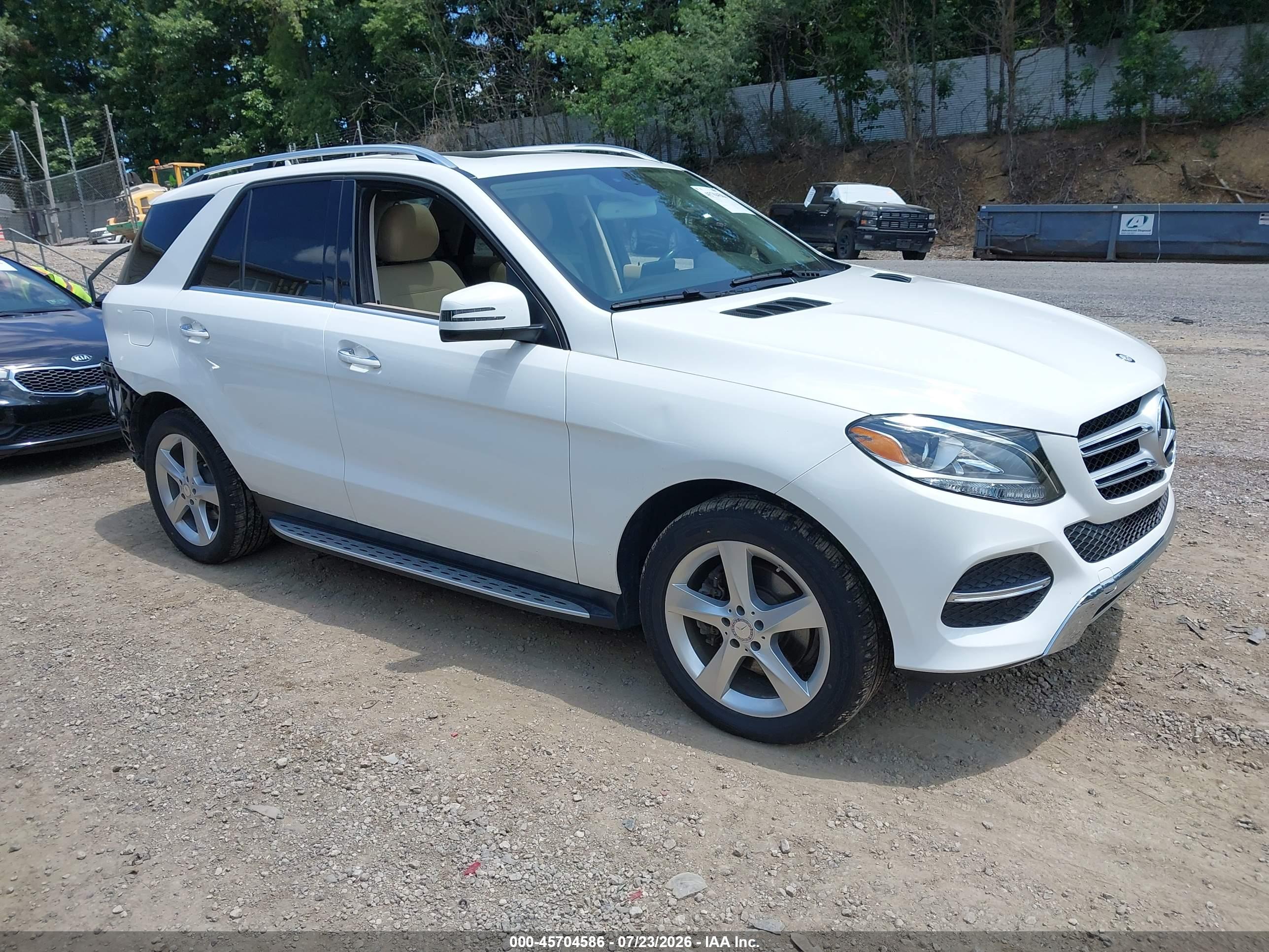 2016 MERCEDES-BENZ GLE 350 4MATIC