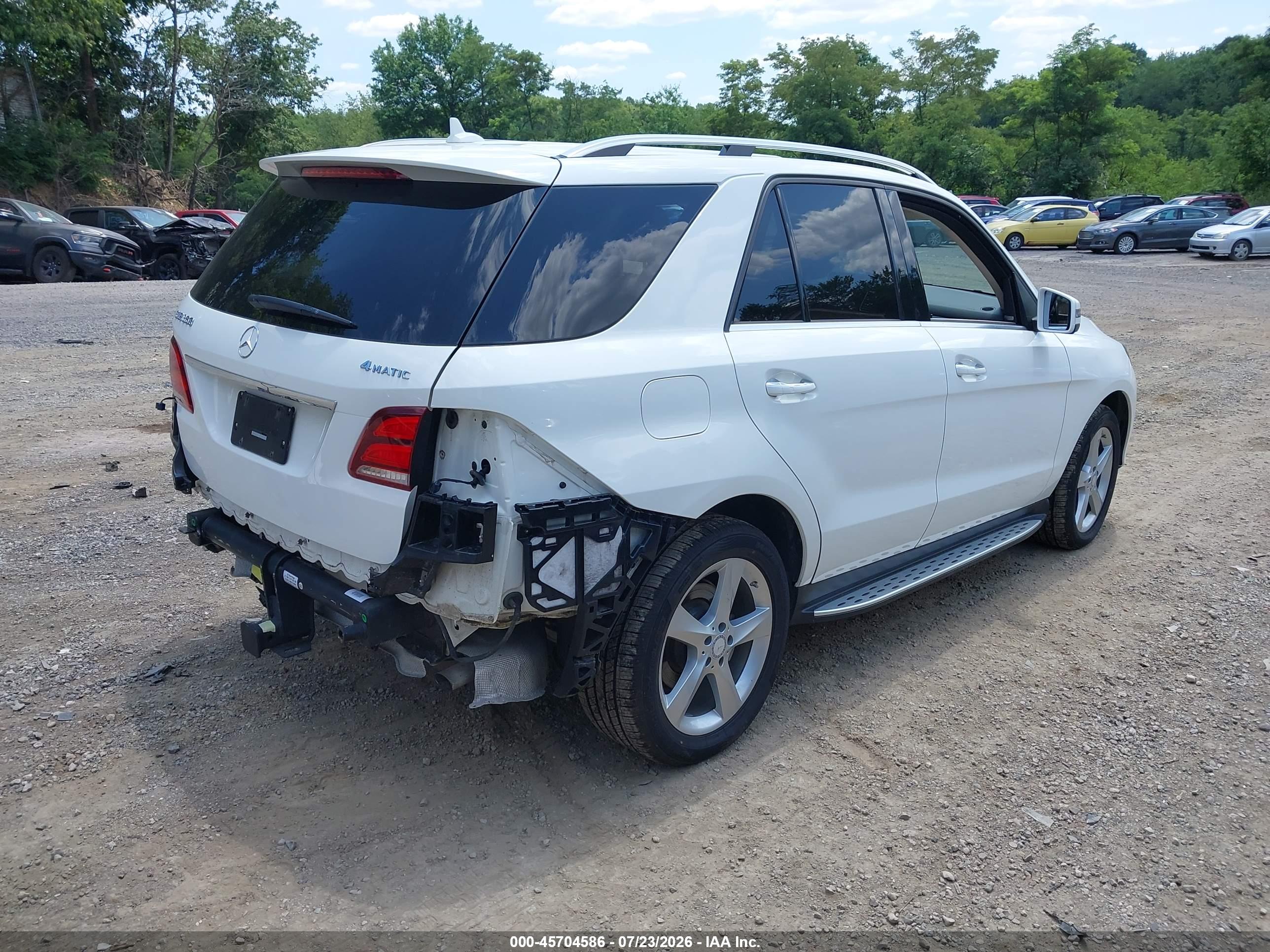 2016 MERCEDES-BENZ GLE 350 4MATIC