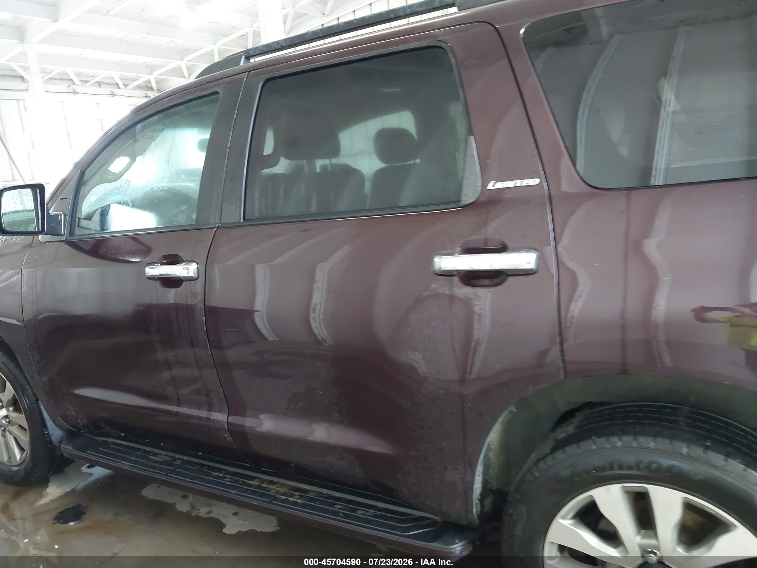 2016 TOYOTA SEQUOIA LIMITED 5.7L V8