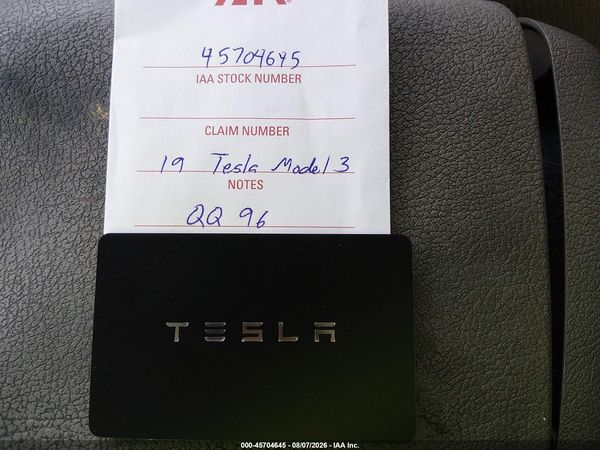 2019 TESLA MODEL 3