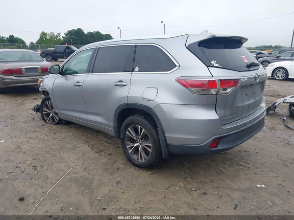 2016 TOYOTA HIGHLANDER XLE V6