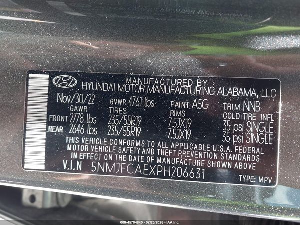 2023 HYUNDAI TUCSON SEL