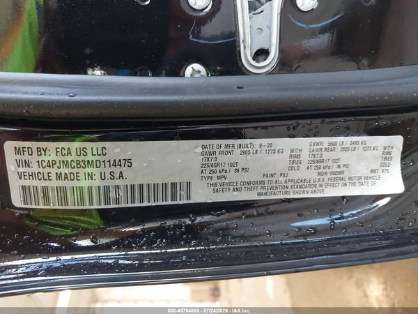 2021 JEEP CHEROKEE LATITUDE 4X4