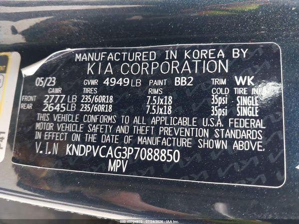 2023 KIA SPORTAGE HYBRID EX