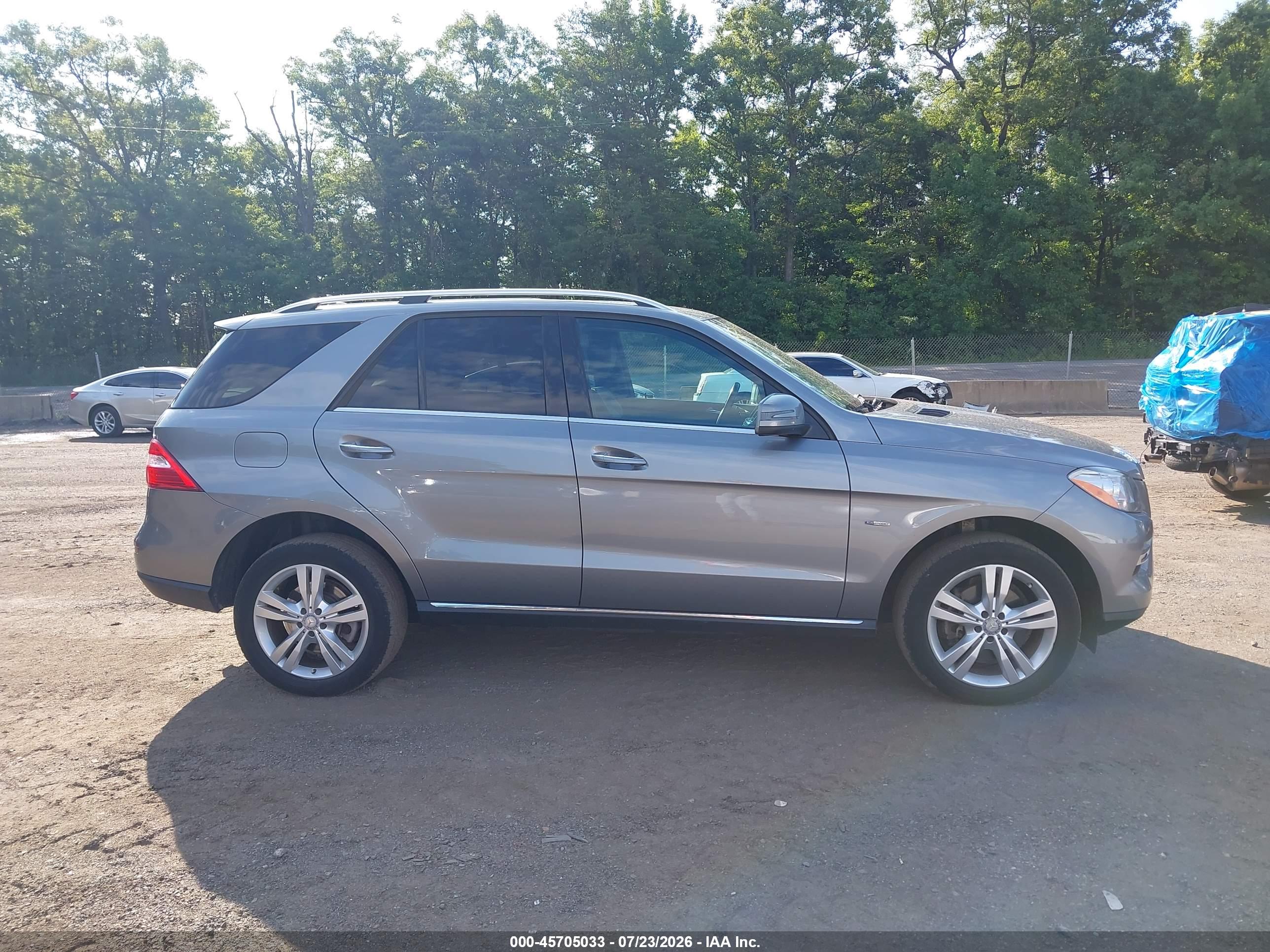 2012 MERCEDES-BENZ ML 350 ML350 4-MATIC