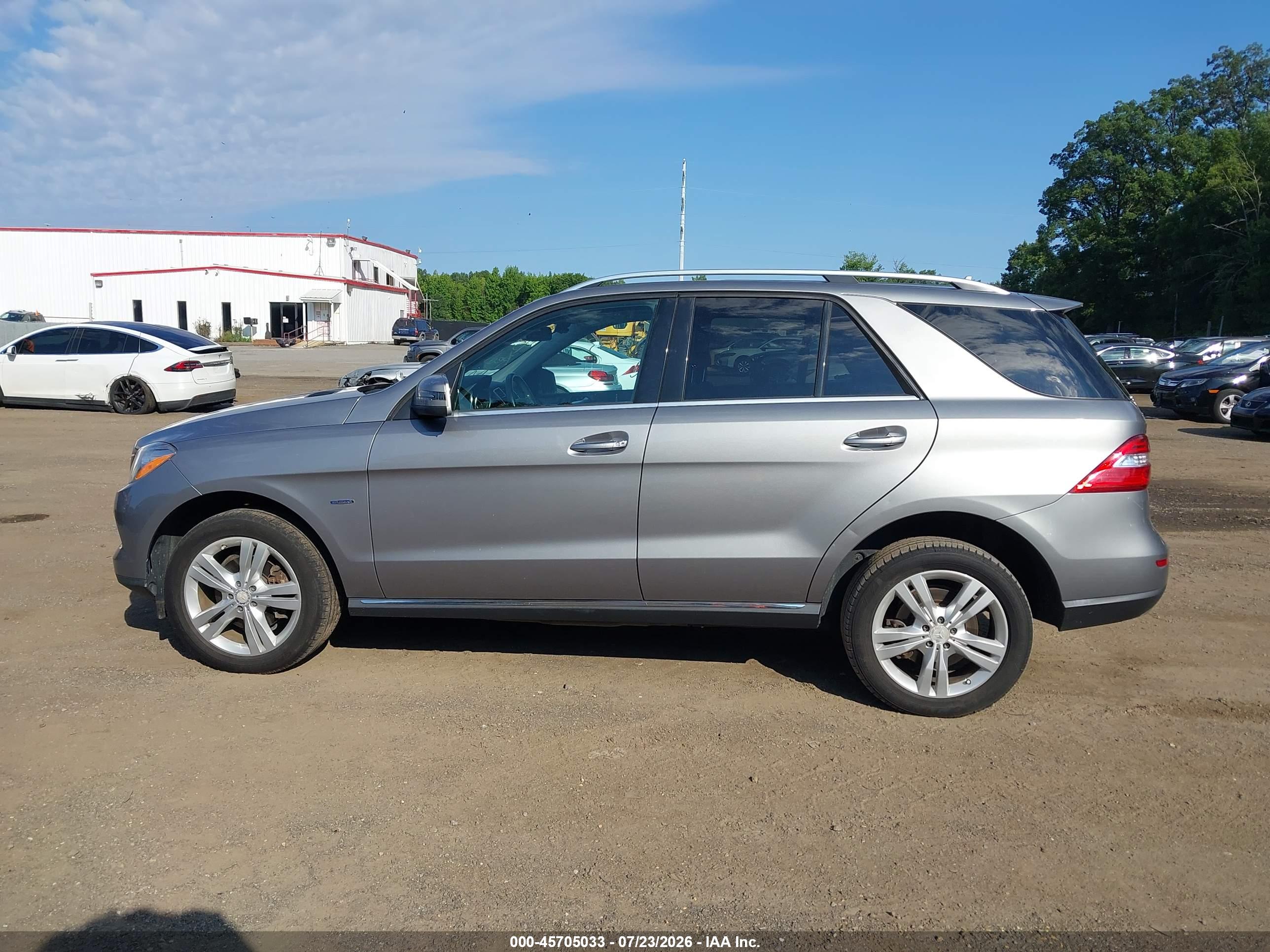 2012 MERCEDES-BENZ ML 350 ML350 4-MATIC