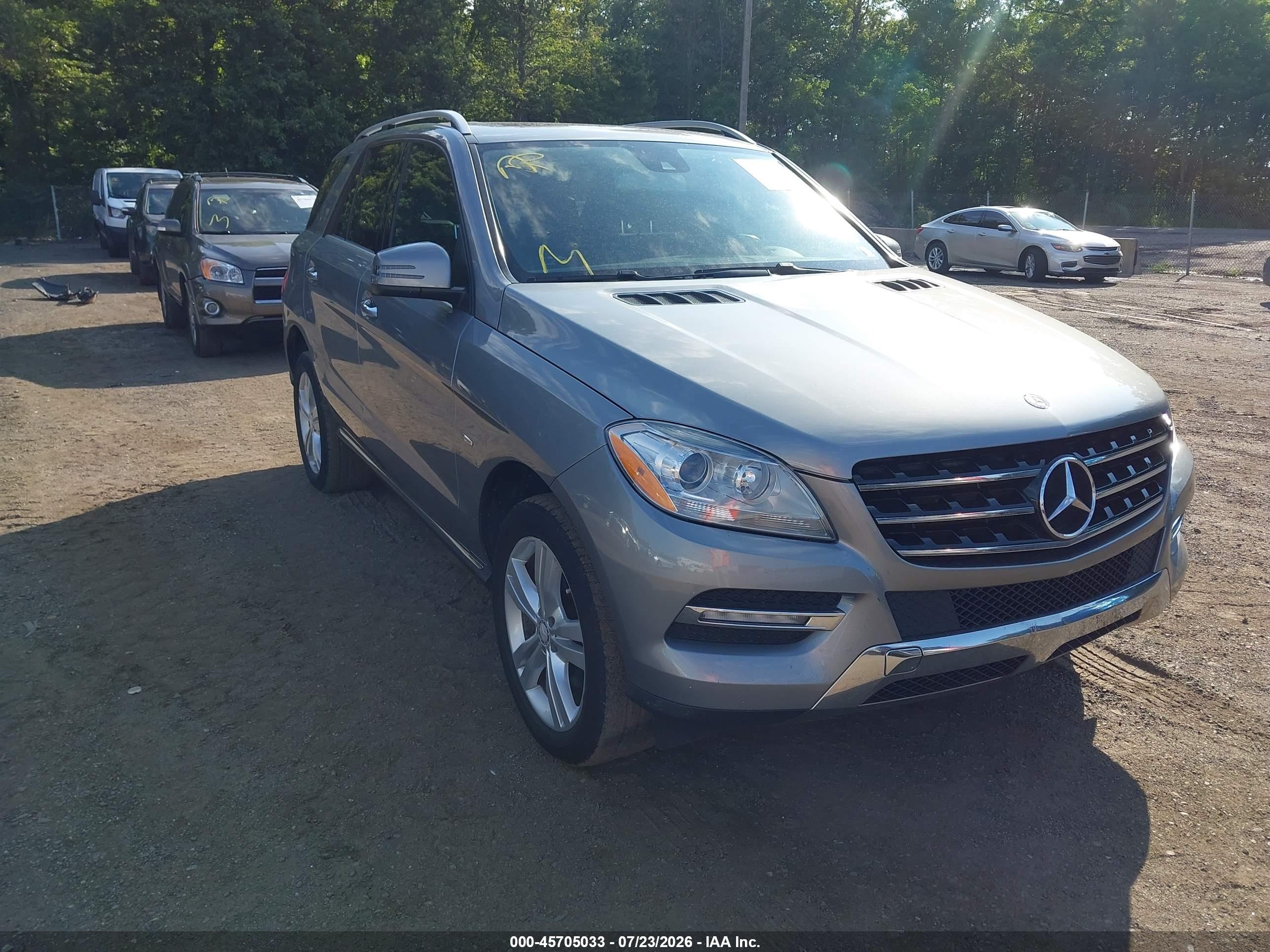 2012 MERCEDES-BENZ ML 350 ML350 4-MATIC