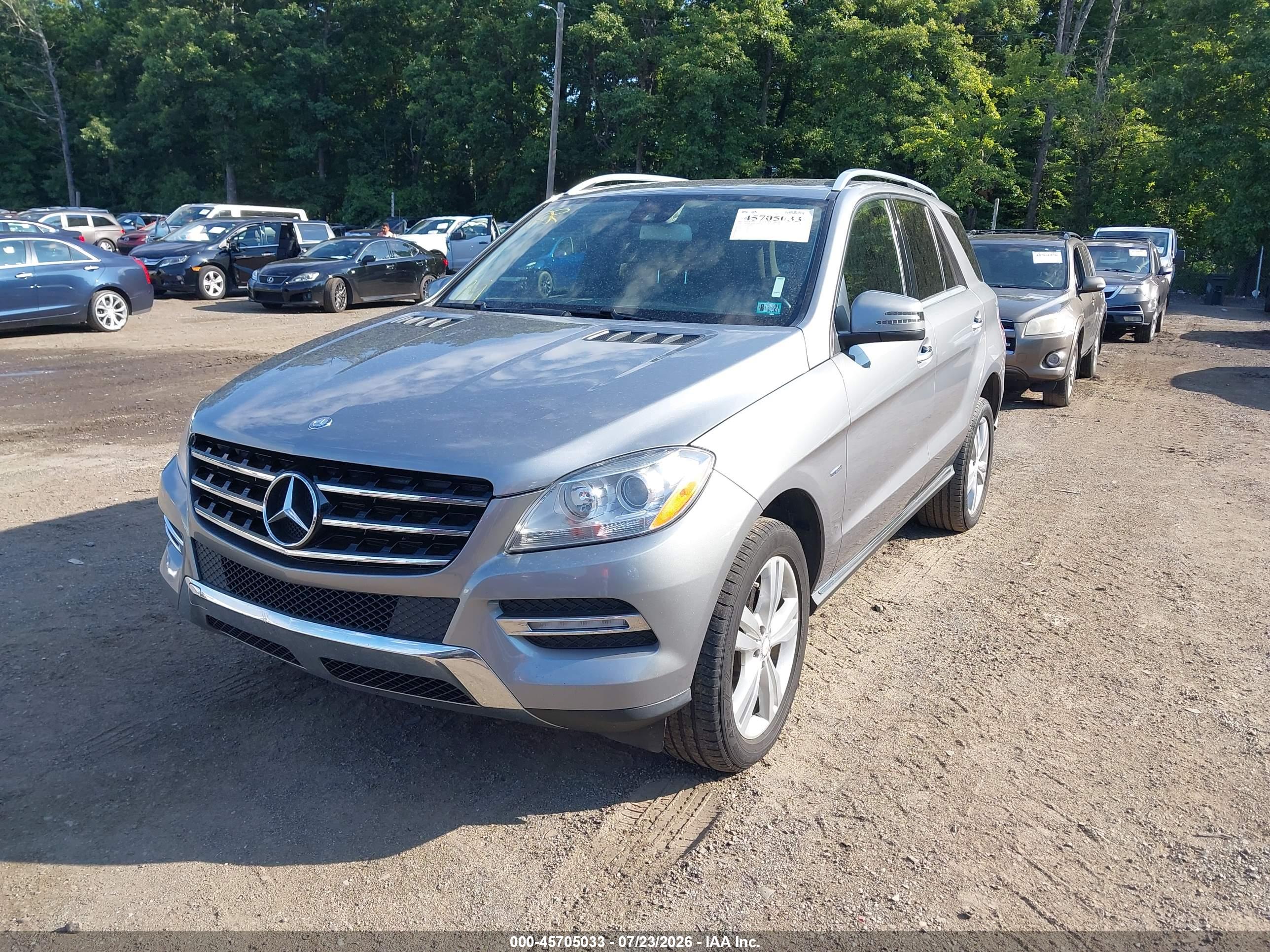 2012 MERCEDES-BENZ ML 350 ML350 4-MATIC