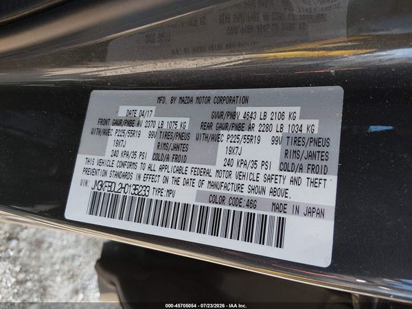 2017 MAZDA CX-5 GRAND TOURING