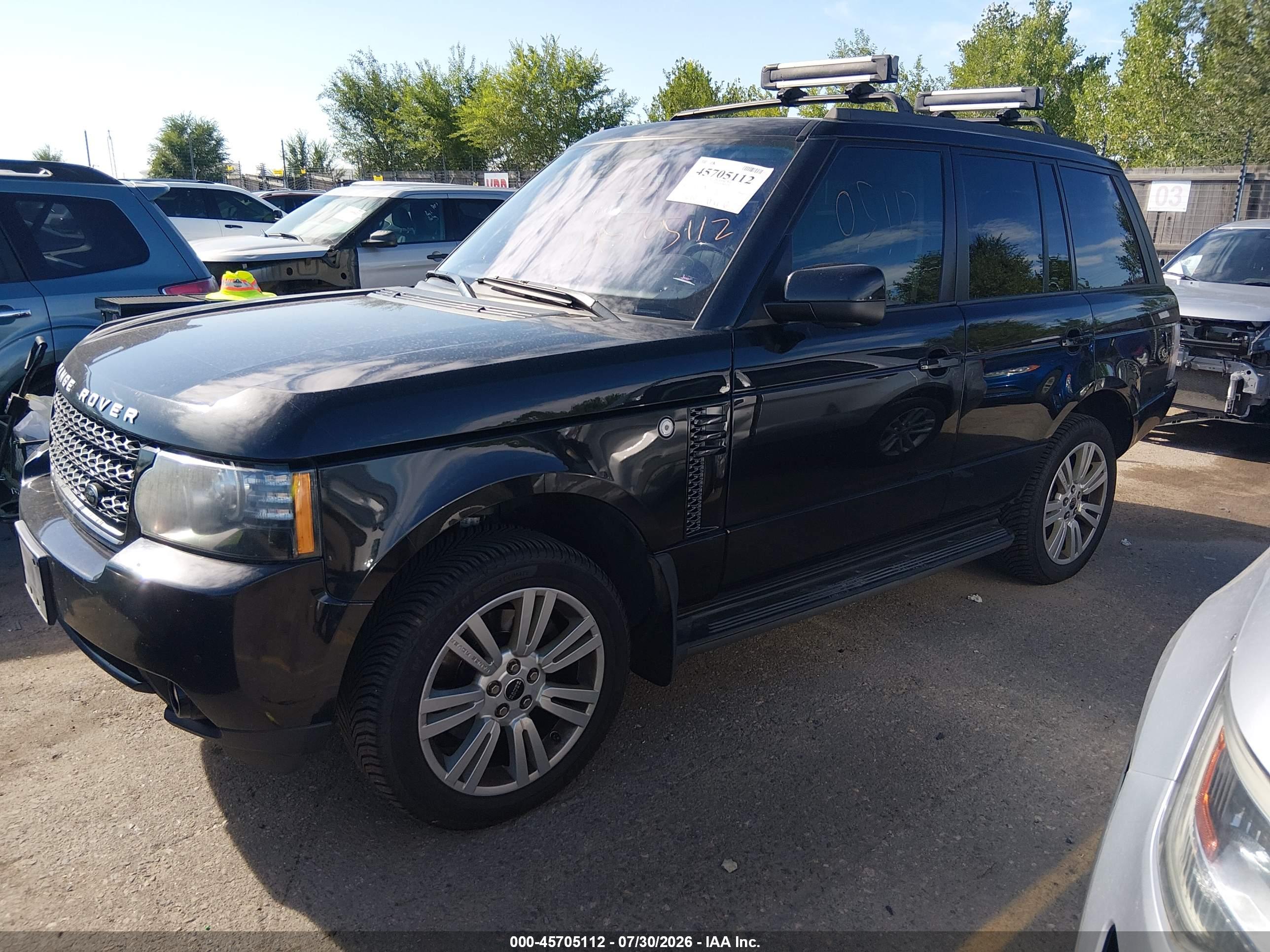 2012 LAND ROVER RANGE ROVER HSE