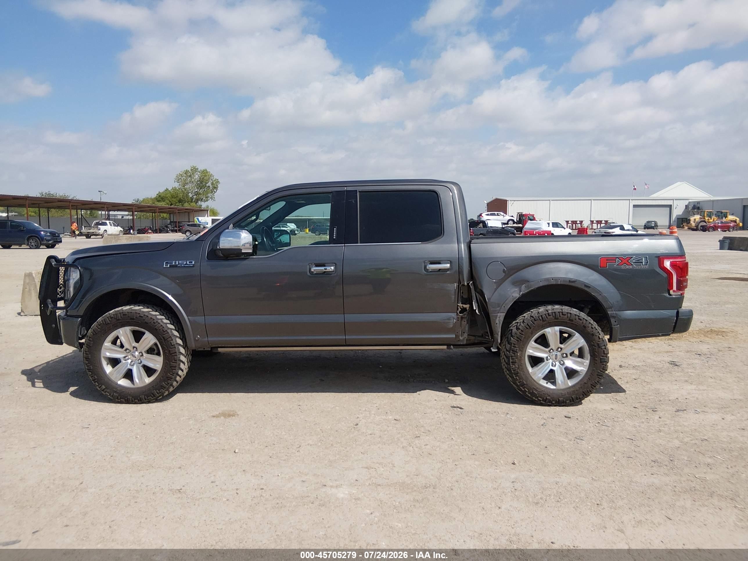 2017 FORD F-150 PLATINUM